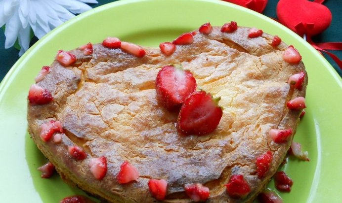 Запеканка из творога Сердечная