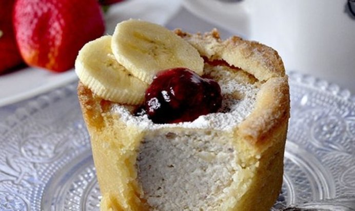 Кексики с творогом