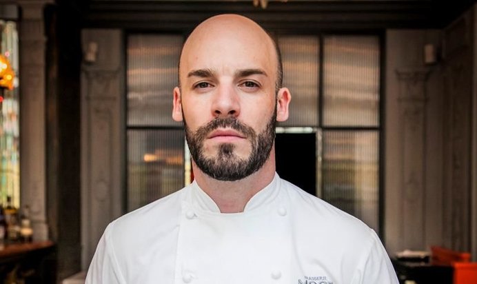 Блины из гречневой муки с рататуем и помидорами Черри конфи от Режиса Тригеля