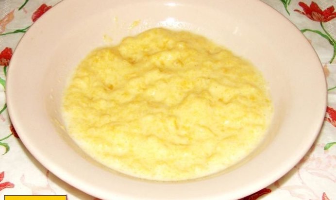 Каша молочная кукурузная