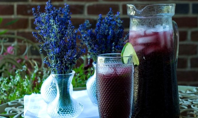 Пунш из лаванды