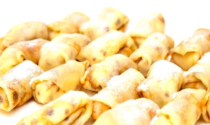 Блинчики с ягодной начинкой