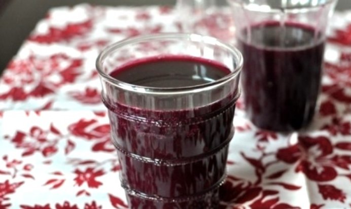 Черничный компот