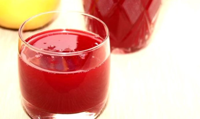 Морс из брусники