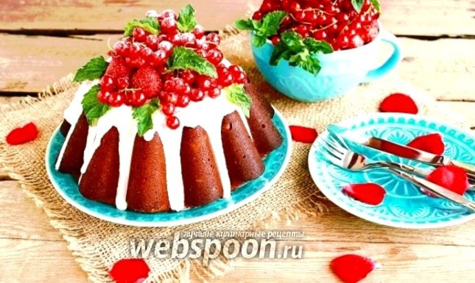 Кукурузный кекс на желтках