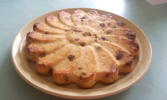 Запеканка творожная с цукатами