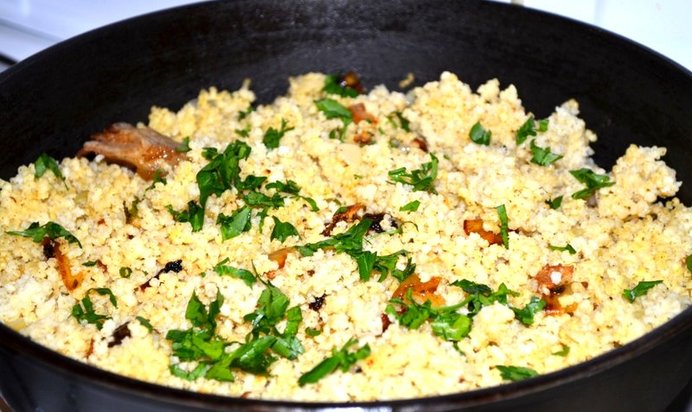 Пшенка на курдючном сале