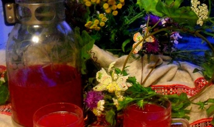 Ягодный квас Смородинка