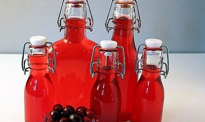 Клюква на коньяке