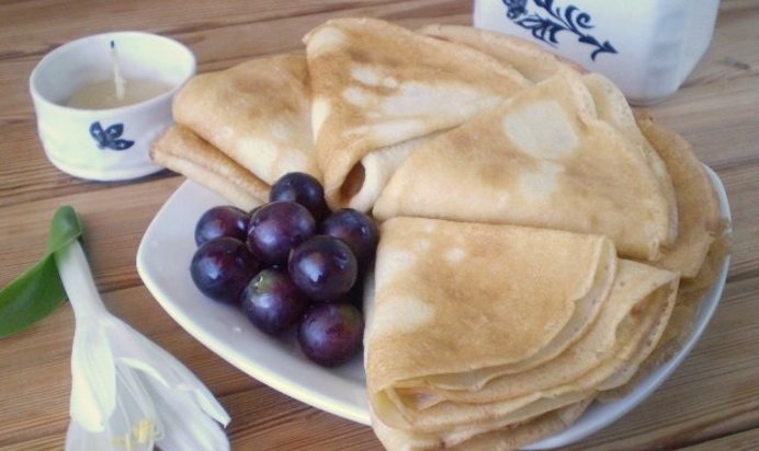 Блины без дрожжей