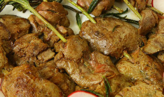 Кекс мраморный