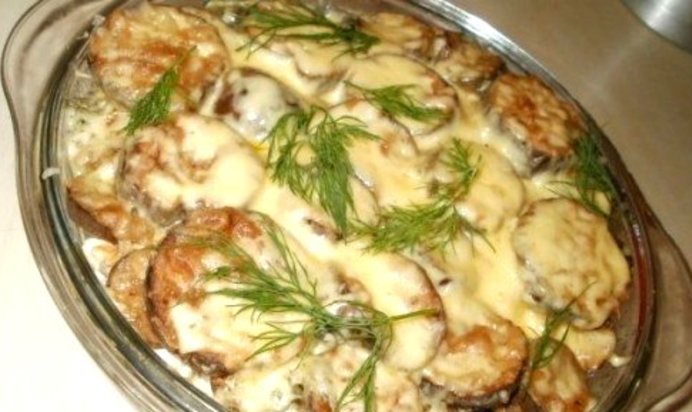 Запеканка овощная с курицей