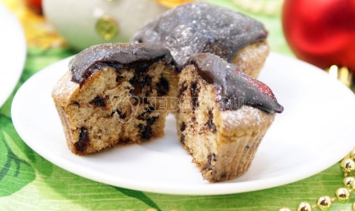 Шоколадные кексики