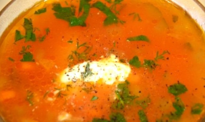 Рассольник ленинградский