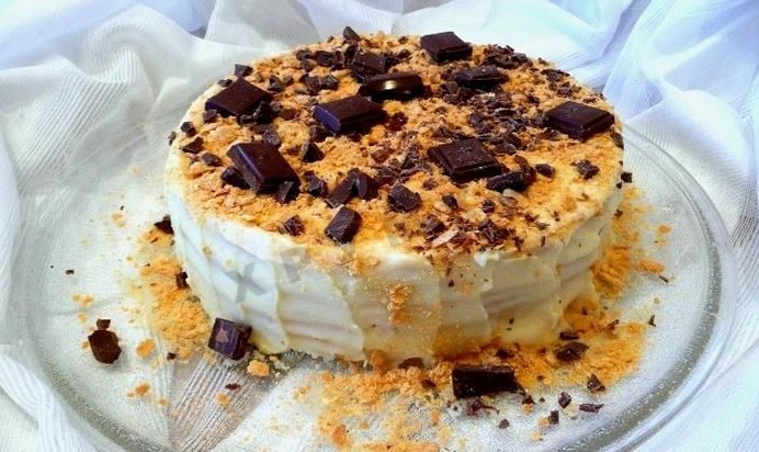 Торт рубленый