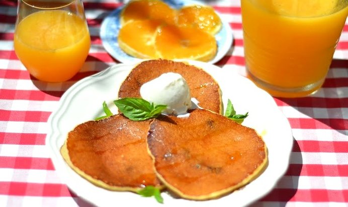 Блинчики с мороженым