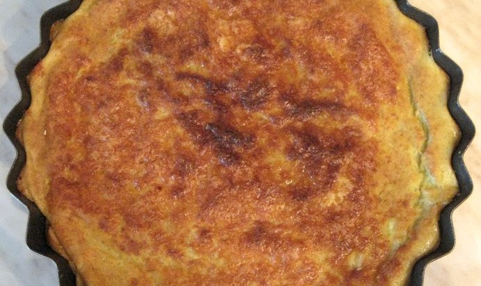 Кабачковая запеканка с фаршем