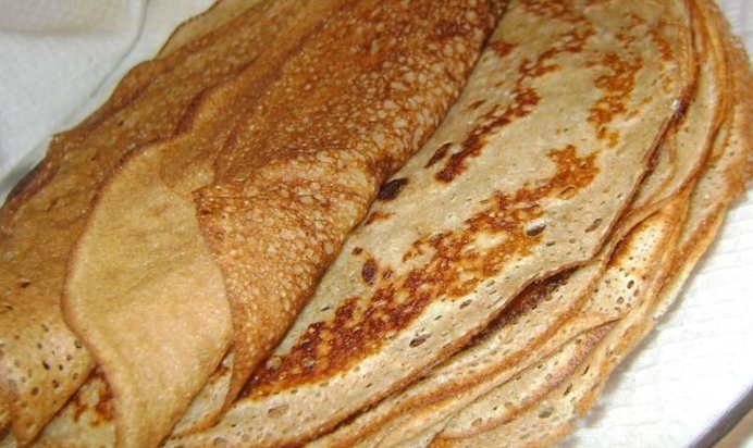 Ржаные блинчики