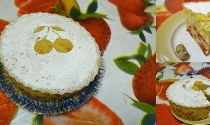 Кекс «Вишневое Рождество»