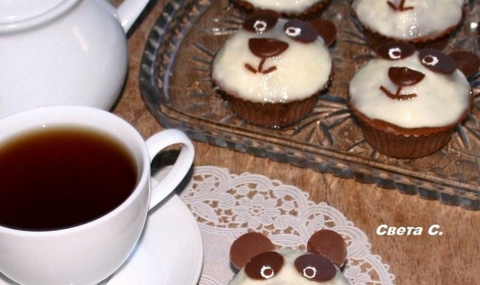 Маффины Панды