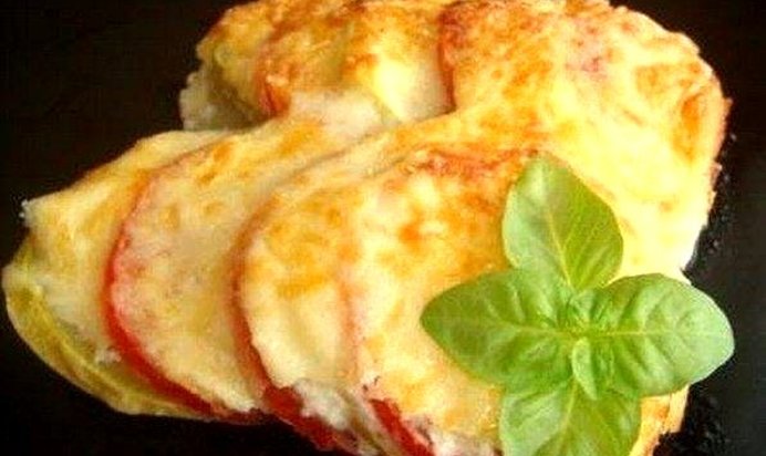 Овощная запеканка под сыром