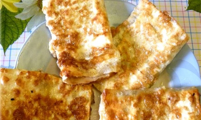 Блинчики из лаваша