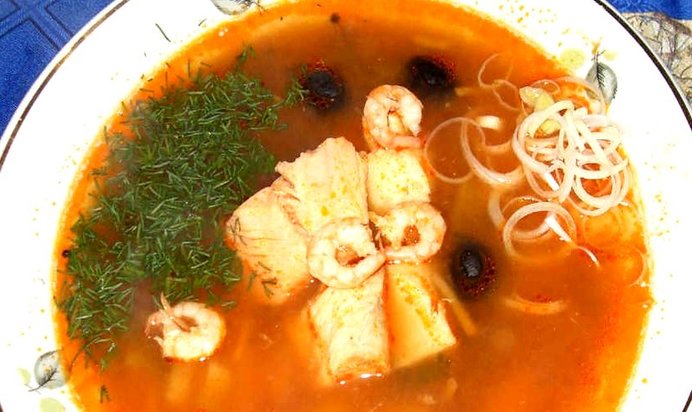 Солянка рыбная сборная