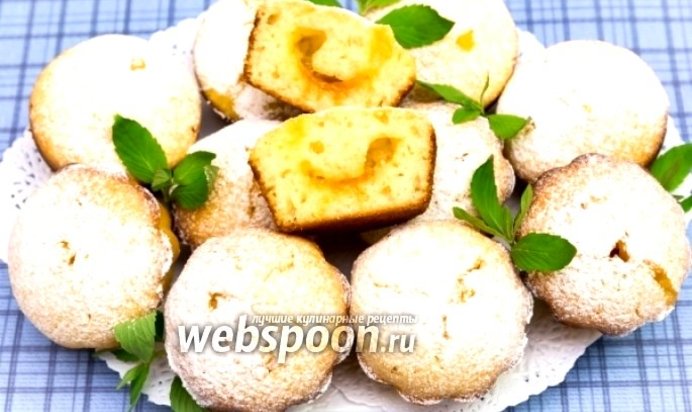 Манные кексы с джемом