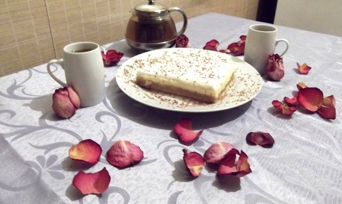 Лимонный торт с меренгой