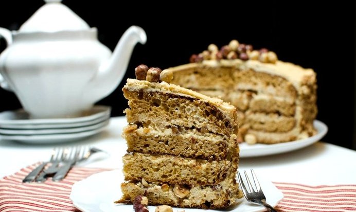 Торт Золотой ключик