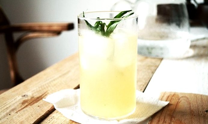 Тархун с лаймом