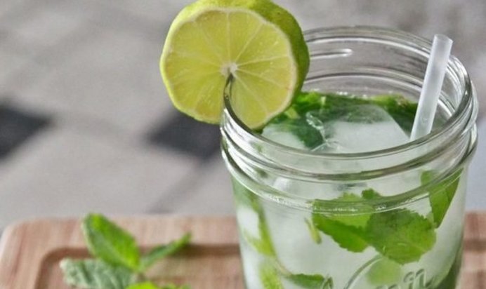 Имбирный лимонад с базиликом