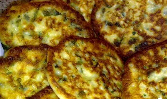 Сырные блинчики