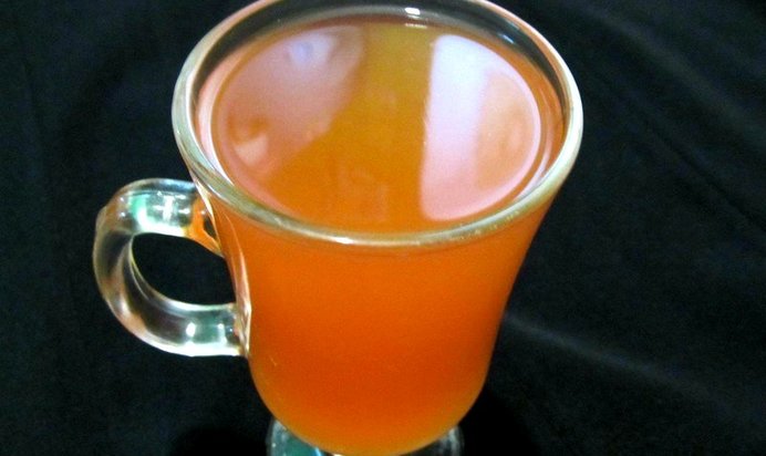 Кисель из клубничного варенья