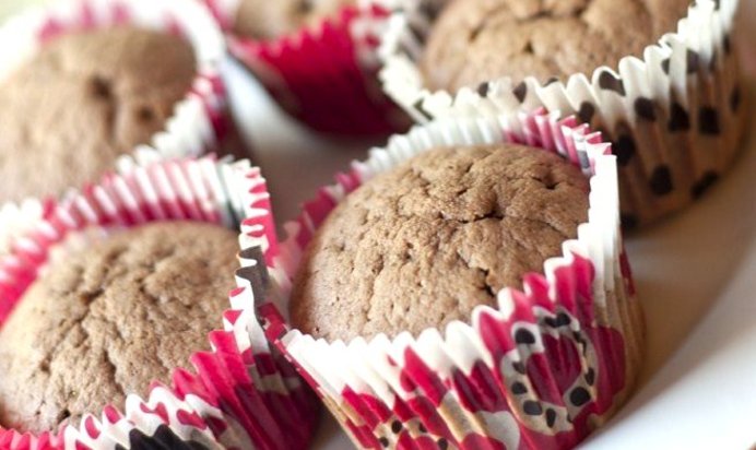 Шоколадные мини-маффины