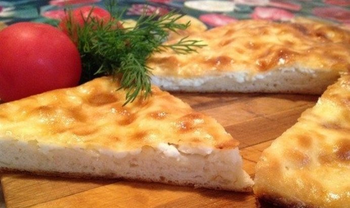 Хачапури с сыром простой