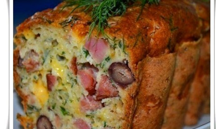 Мясной кекс