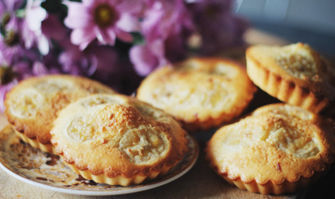 Маффины с бананом и сгущенкой