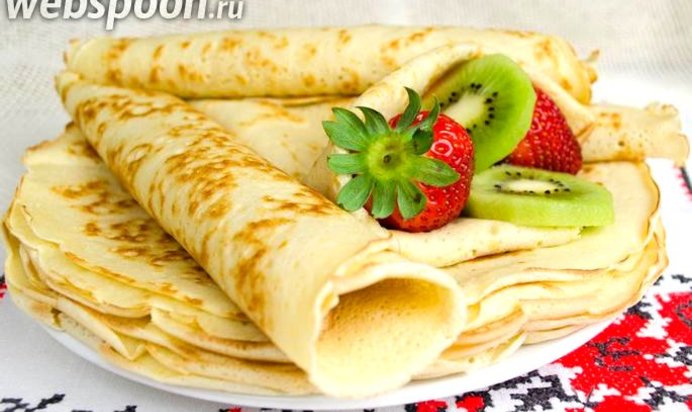 Блины на пиве