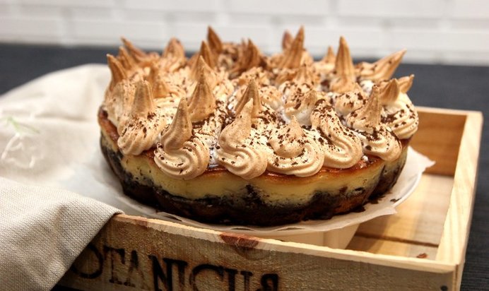 Шоколадно-творожный торт «Чокочиз»