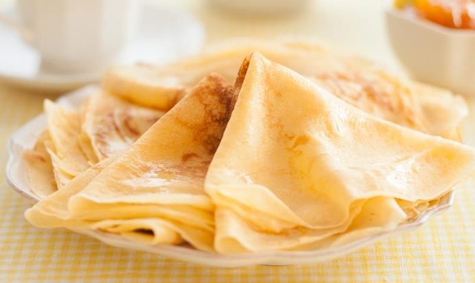 Традиционные блины на молоке