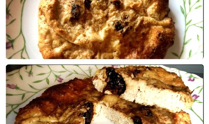 Творожная запеканка с черносливом
