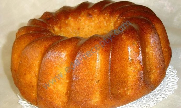 Кекс со сгущенкой