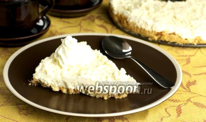 Творожный торт без выпечки