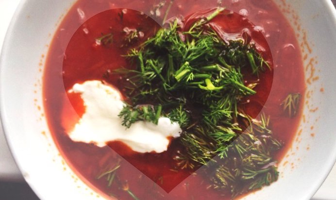 Гороховый суп на копченых свиных ребрах