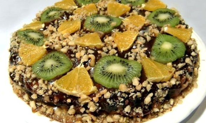 Торт из пряников без выпечки