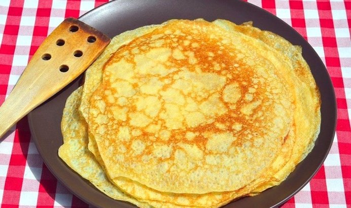 Блины тоненькие