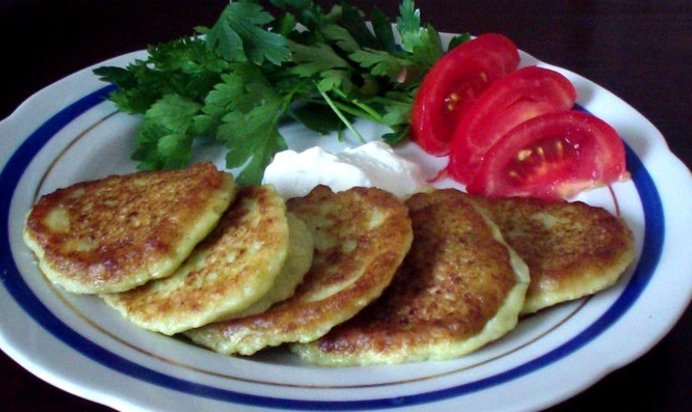 Блинчики из кабачков