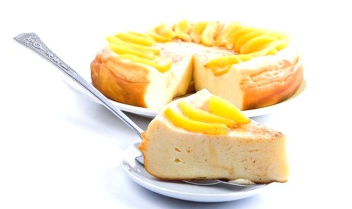 Запеканка манная с фруктами