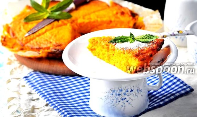 Творожная запеканка с морковью в духовке